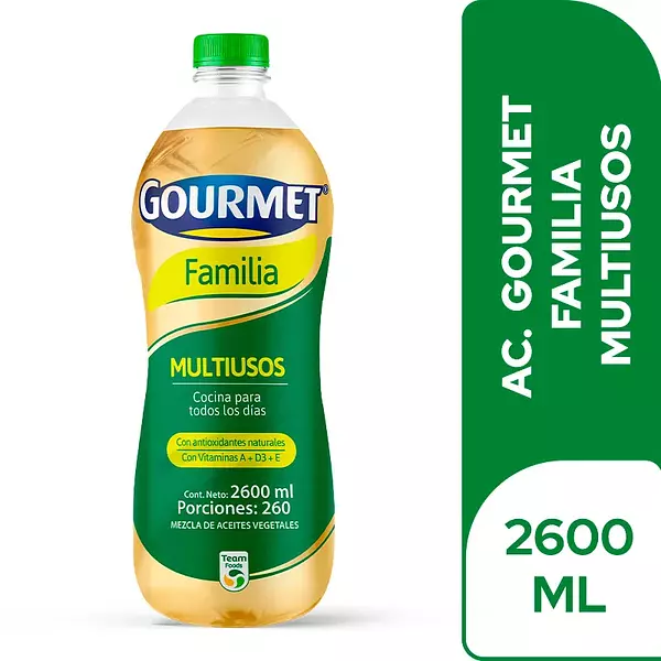 Aceite Gourmet Fam Mult 2600ml