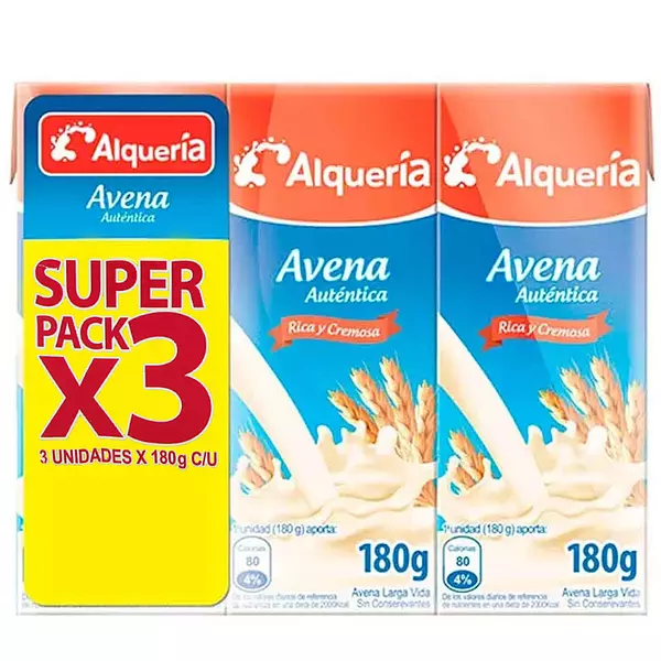 Avena Alqueria Aut X180 Tripack