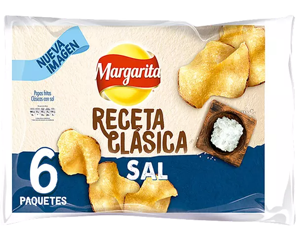 Papa Margarita Receta Natural*38gr