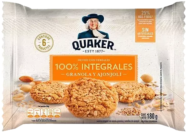 Gta Quaker Granola Ajonjoli X6x 180gr