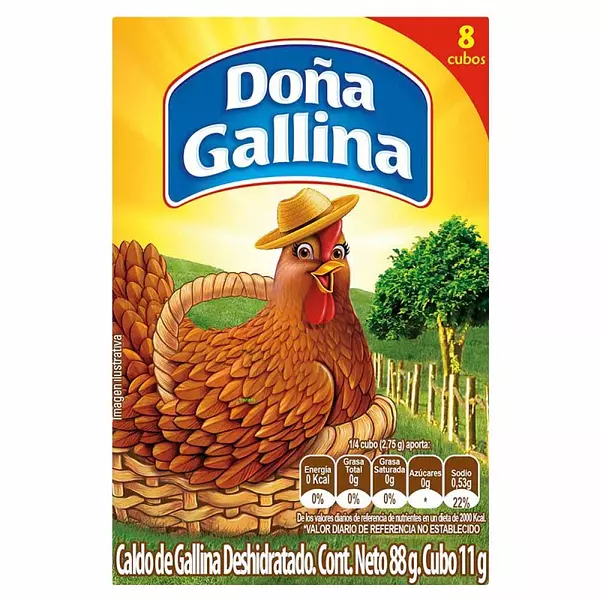 Caldo Doña Gallina X8 X88 Gr