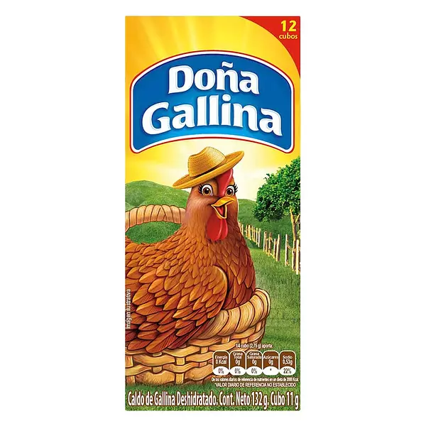 Caldo Doña Gallina X12 X132 Gr