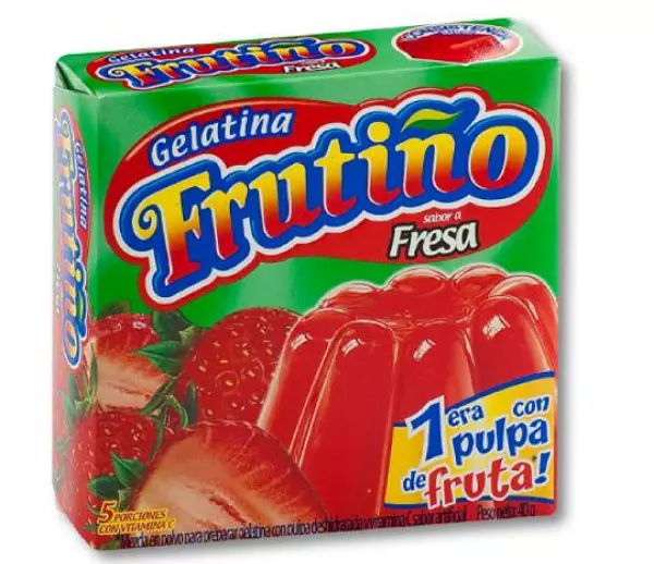 Gelatina Frutiño 5p R04 Fresa