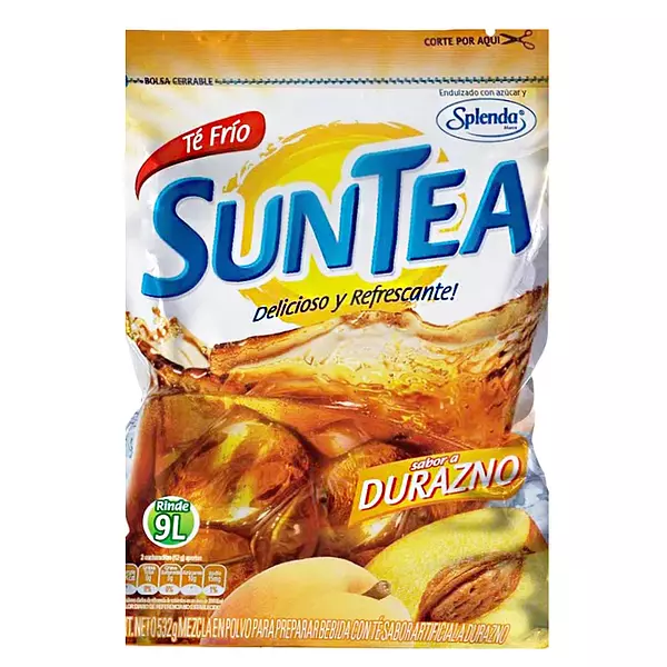 Suntea 9 Lt Durazno x 532gr