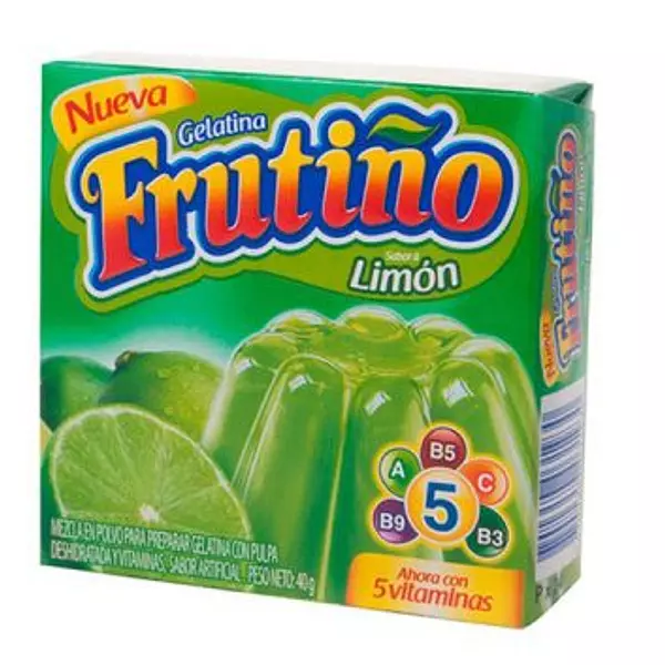 Gelatina Frutiño 5p R04 Limon