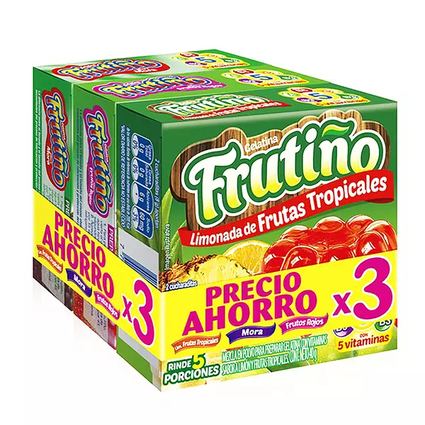 Gelatina Frutiño Paqx3 Limtrop-Mo-Fru