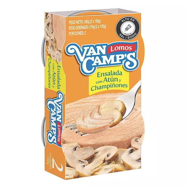 Atun Vam Camps Champiñones 2x150gr