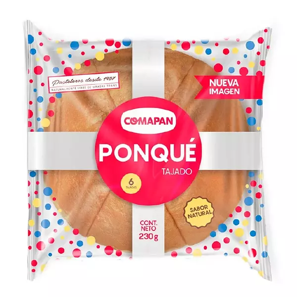 Ponque Comapan Taj X230gr