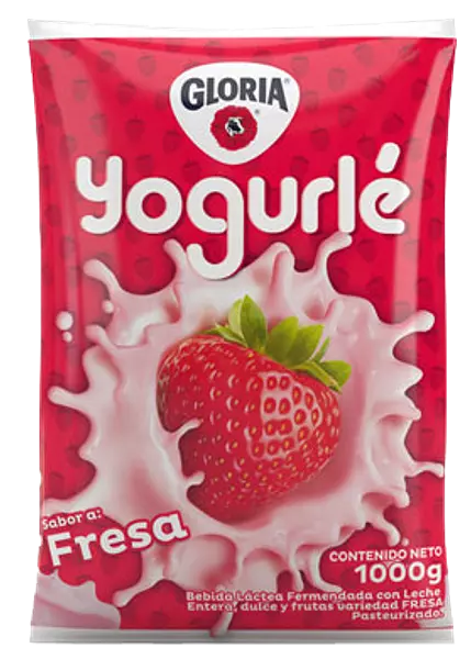 Bebida Lactea Gloria Fresa 1000ml