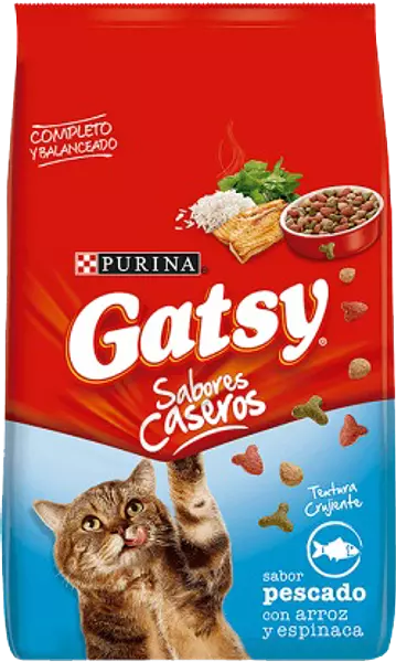 Gatsy Pescado Arroz Espinaca X500gr