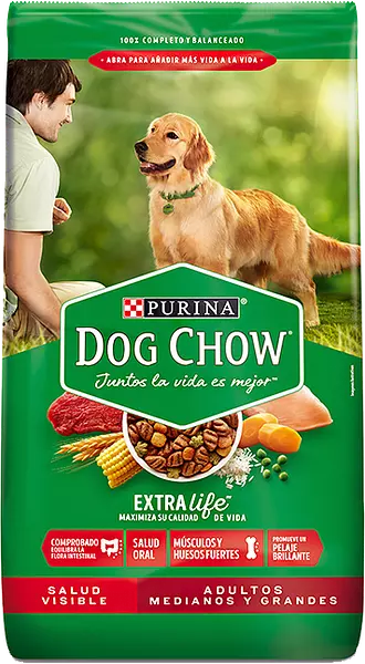 Dog Chow Adultos R Med/Gran X4 Kg