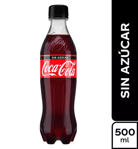 Coca Coca X500 Ml Sin Azucar