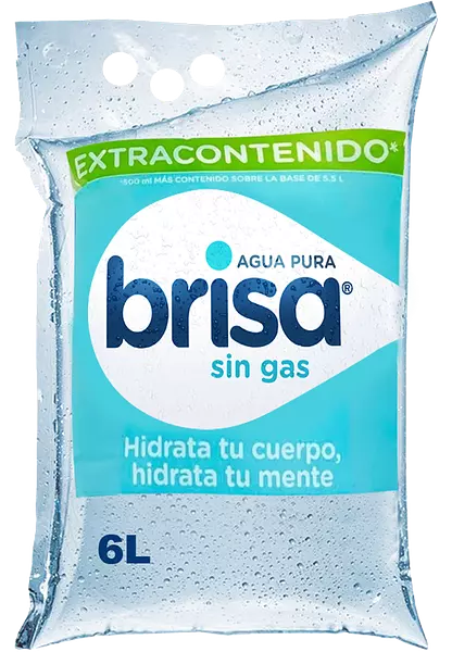 Agua Bolsa Brisa X6 Litr