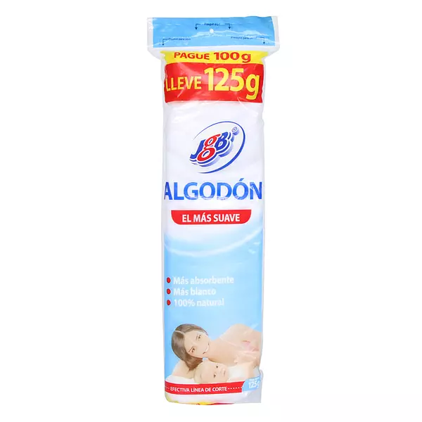 Algodon Jgb Zig-Zag P100 Ll125 Extra