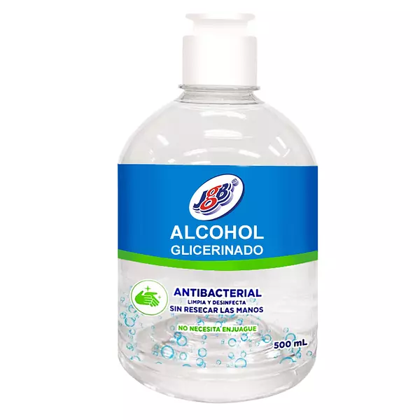 Alcohol Glicerinado Jgb 500ml