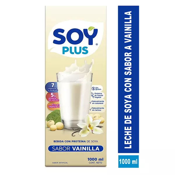 Soy Plus Liquido Vainilla X1000 Ml