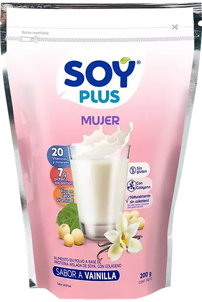 Soy Plus Mujer Vainilla X200gr