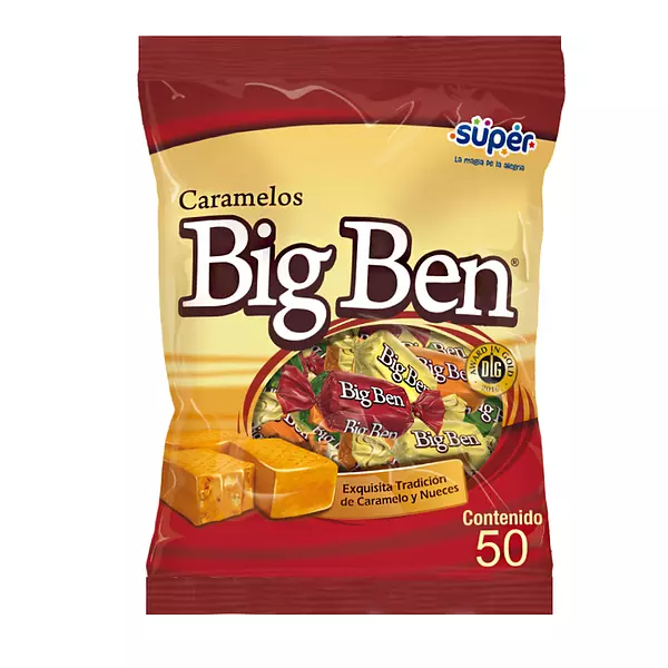 Dulces Big Ben X50 Un