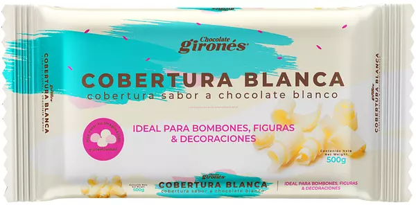 Cobertura Blanca Girones 500gr