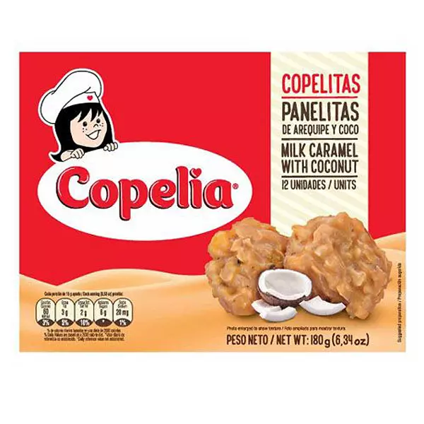 Panelitas Copelia Arequi y Coco Und