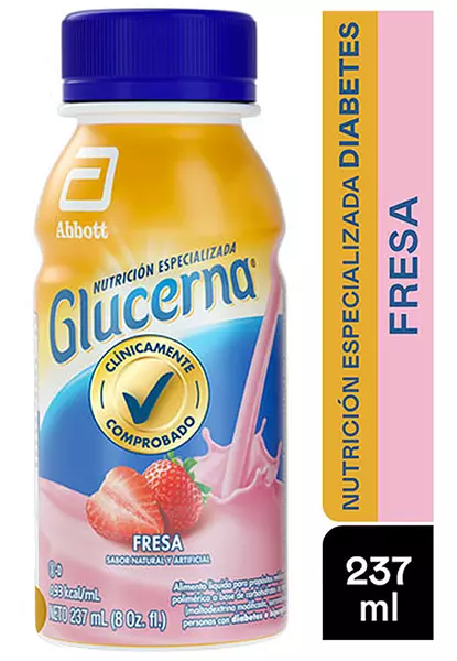 Glucerna Liq Fresa X237ml