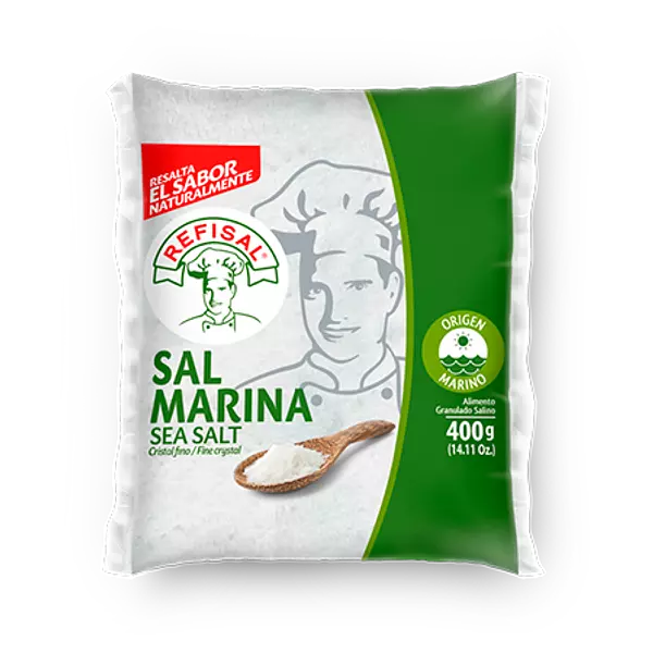 Sal Refisal Bolsa Marina X400gr