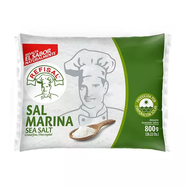 Sal Refisal Bolsa Marina X800gr