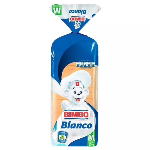 Pan Blanco Bimbo As X350gr