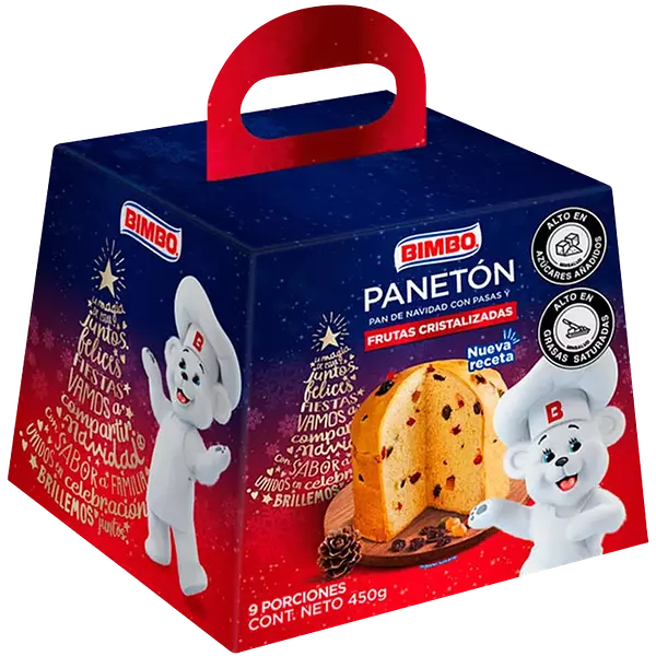 Paneton Frut Crista Bimbo 1p X450gr