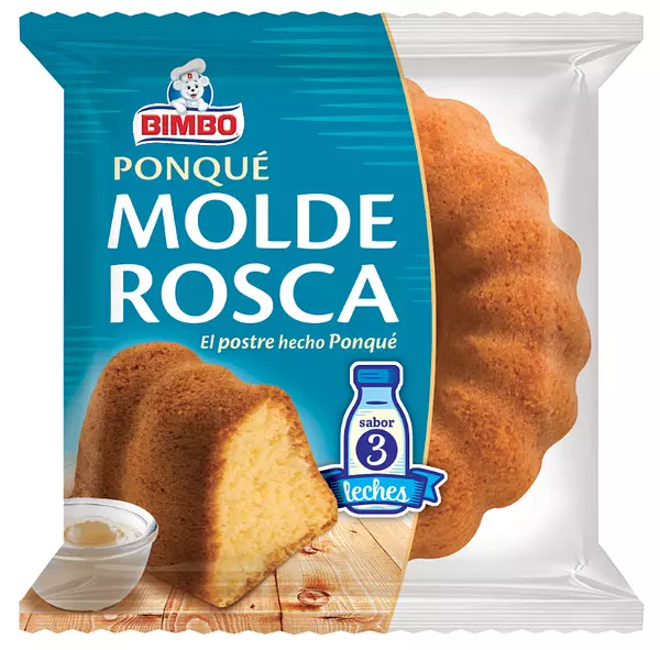 Ponque Bimbo Rosca 3 Leches