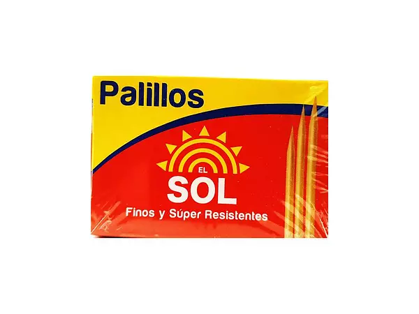 Palillos Redondo Sol X180 Np