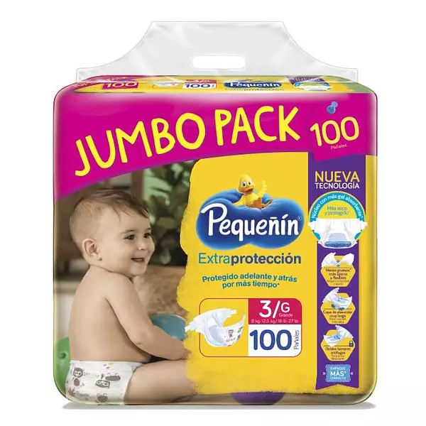 Pañaln Pequeñin Extraprot Et3x100