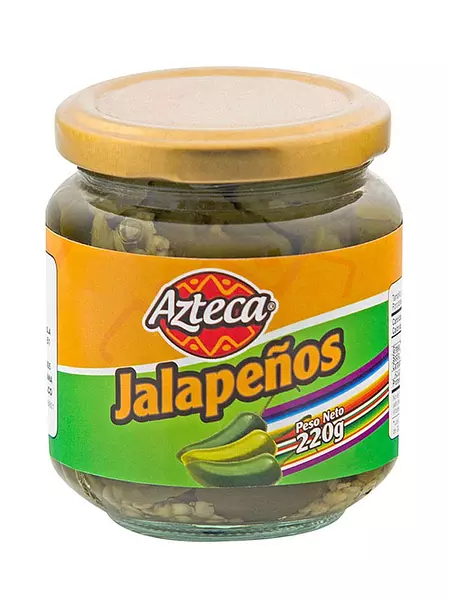 Jalapeños Frasco Azteca 220gr