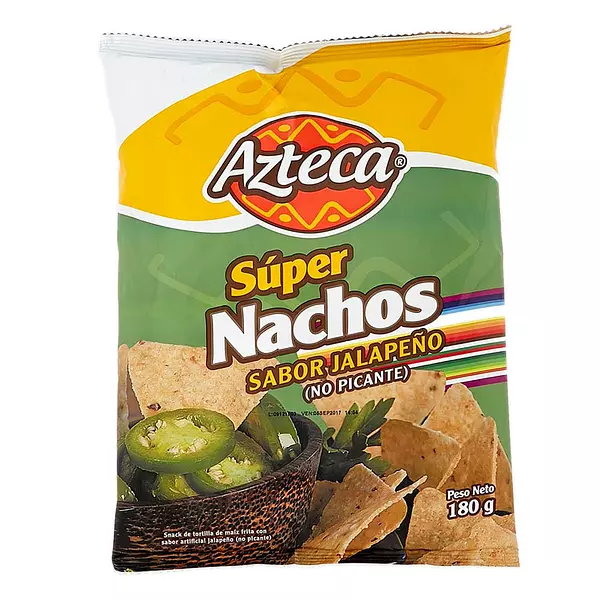 Nachotes Jalapeños Azteca 180gr