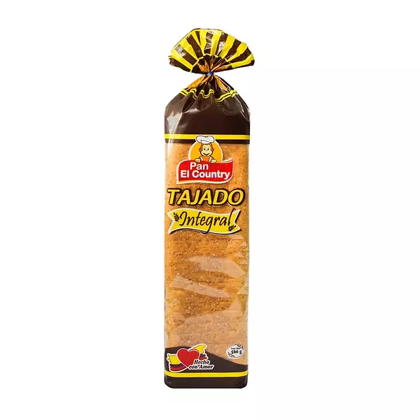 Pan Tajado Intg Country X550gr.