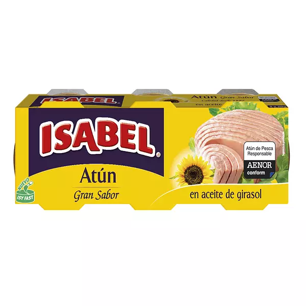 Atun Isabel L Aceite Girasol 2x160gr