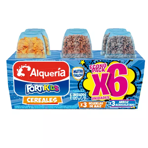 Yogurt Cereal Az 6x120gr