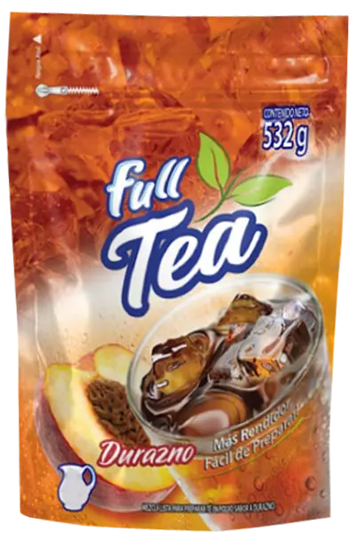 Te de Polvo Fulltea Durazno X532gr