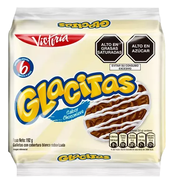 Galletas Glacitas Choconievex 192gr