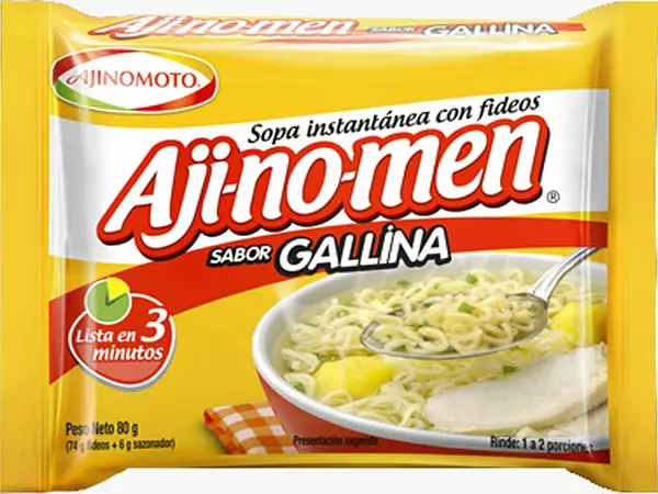 Sopa Instantánea Aji-No-Men® Gallina 80g