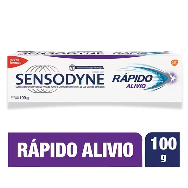 Crema Sensodine Rapido Alivio*100gr