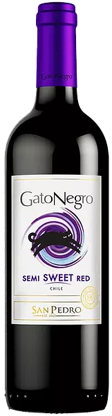 Vino Gato Negro Tinto Semi Sweet X750