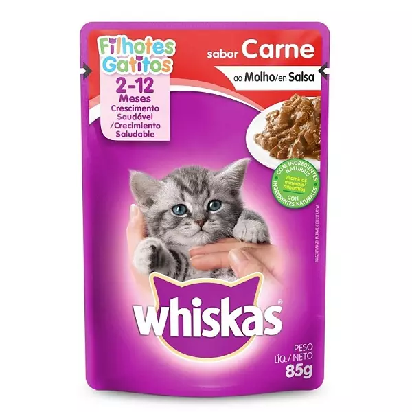 Whiskas Pouch Carne Gatitos X85gr