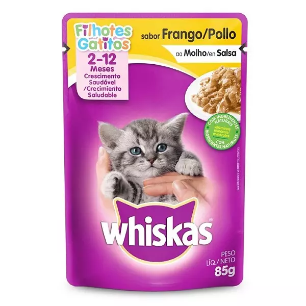 Whiskas Gatitos Pollo 85gr 438421