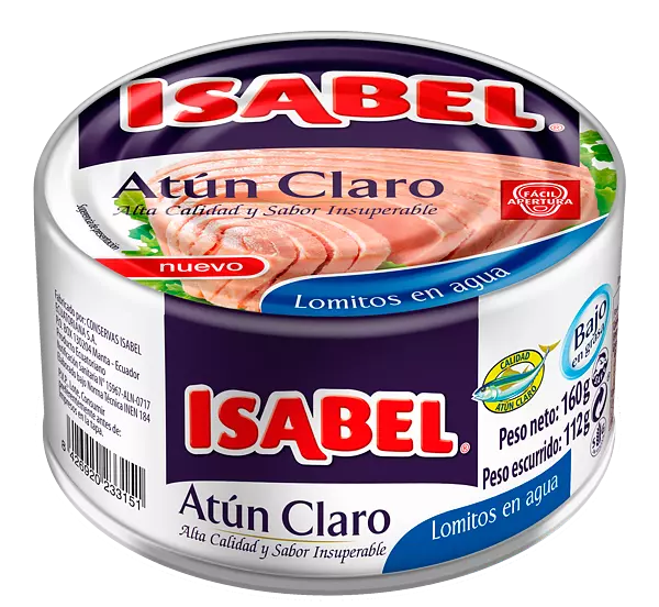 Atun Isabel Claro Agua 160gr