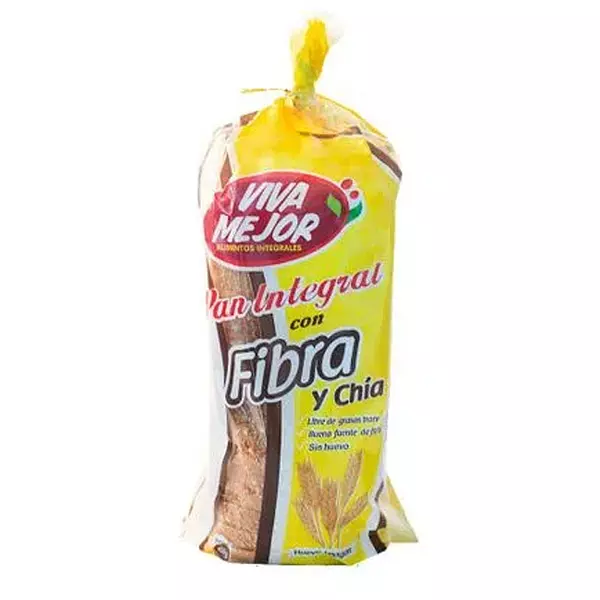 Pan Integ Fibra y Chia V.Mejor 400g