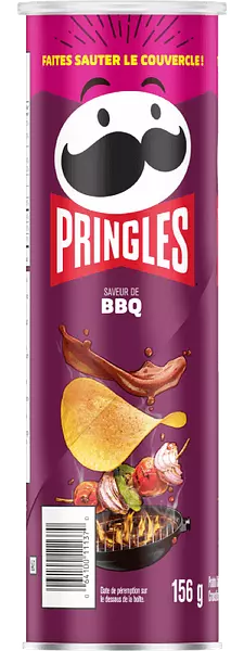 Papas Pringles Barbecue 124gr