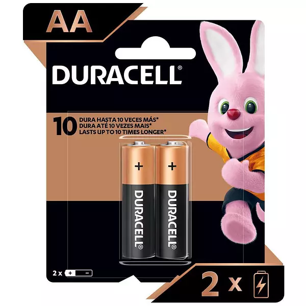 Pila Duracell Aa x 2 Unds