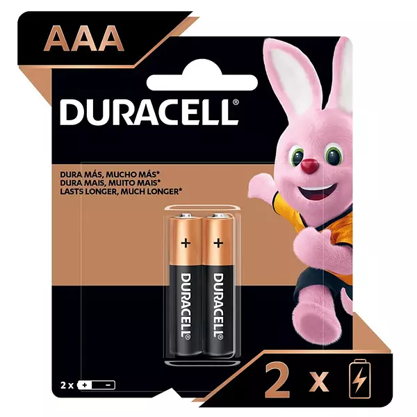 Pila Duracell Aaa x 2 Unds