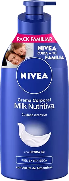 Cr Nivea Body Milk Nut 625ml